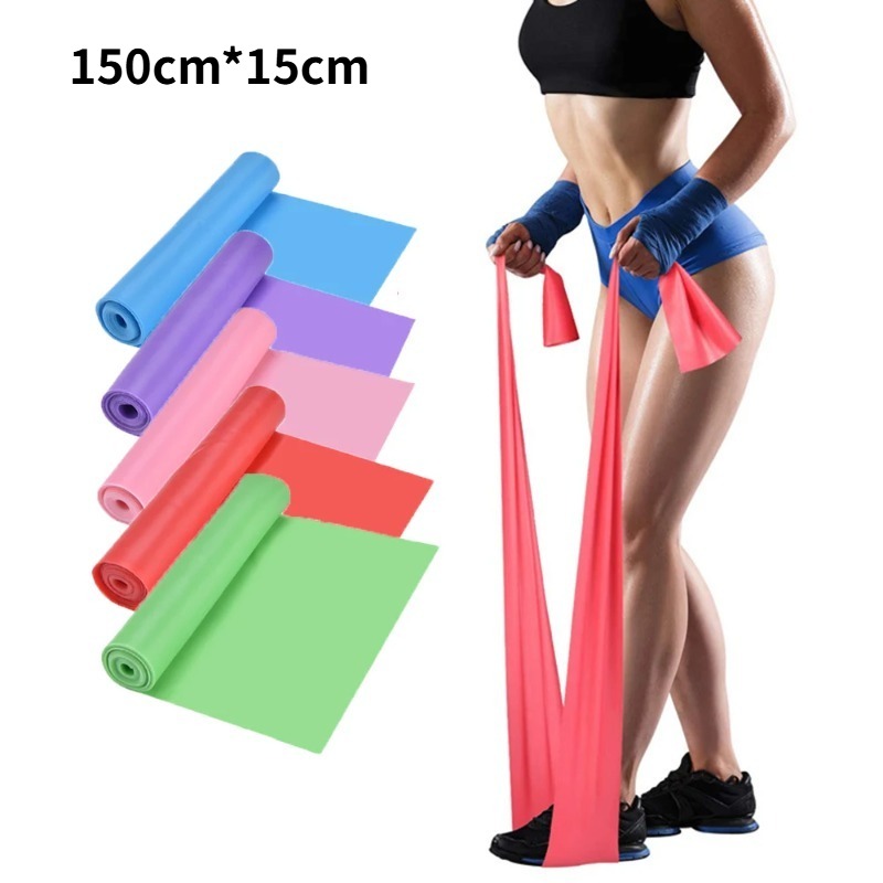 Home Gym Routine - Natuurlijke Latex Resistance Bands, elastische trainingsbanden