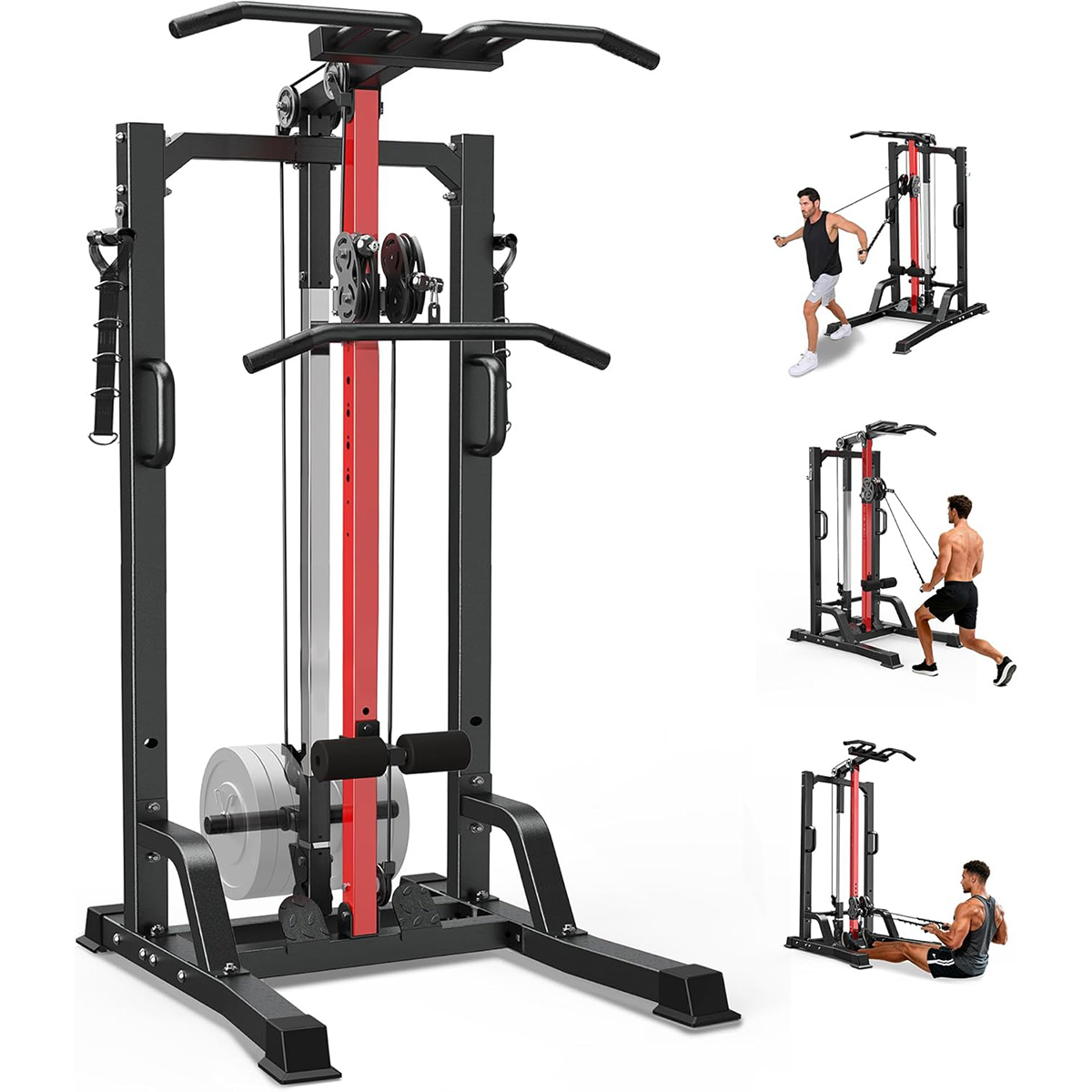 Leg Home Gym Workout - Pooboo Home Gym Machine - Hoog/laag