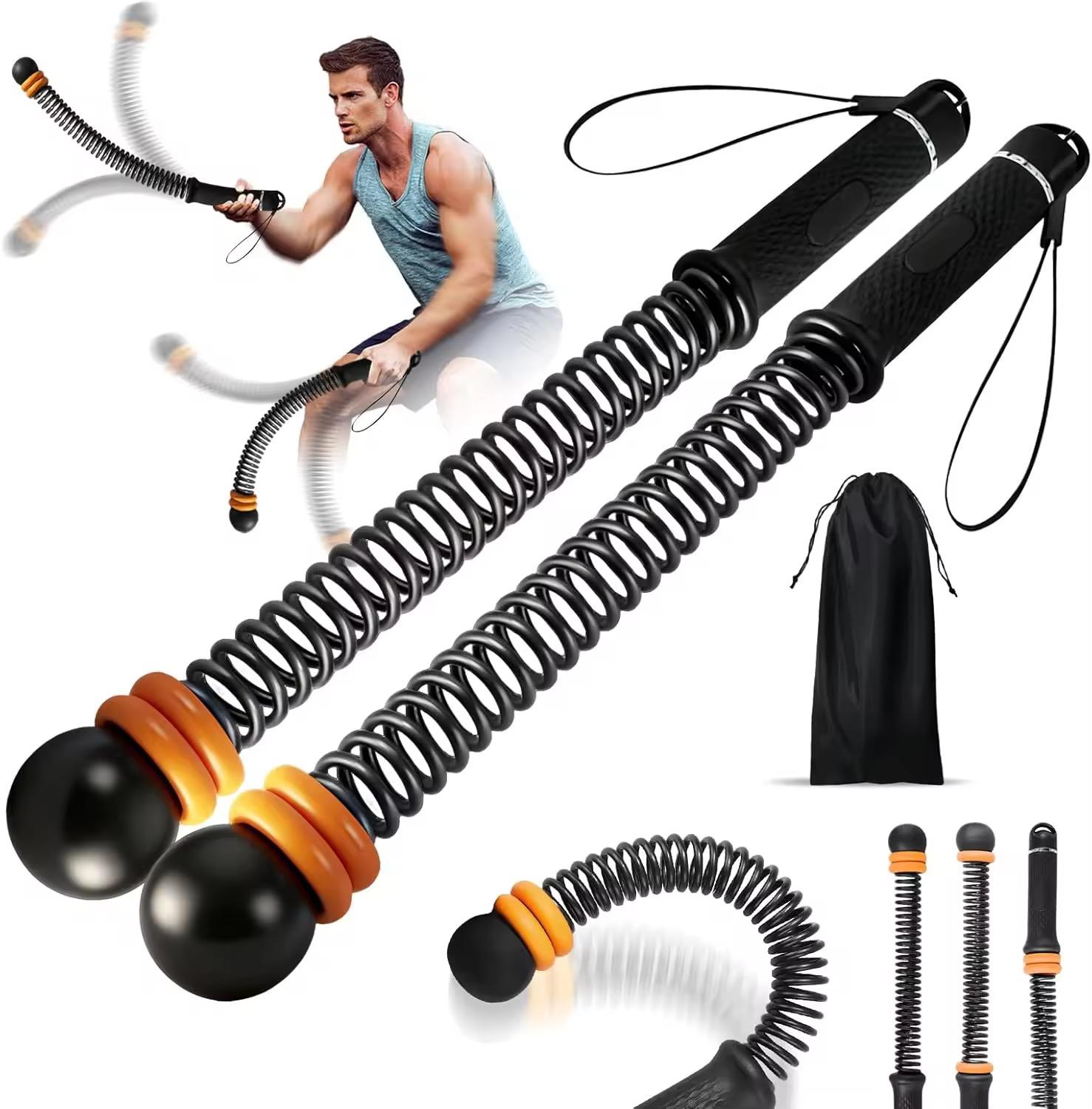 Battle Rope Heavy - Draadloze oefentouwen 1 paar touwloze battle