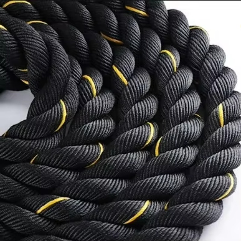 Battle Rope Heavy - Workout oefening battle rope fitness zware