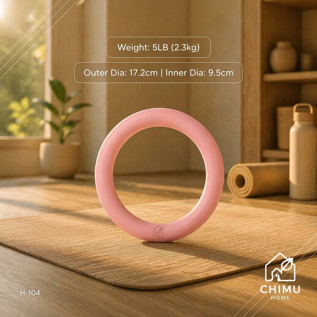 Home Gym Yoga - 【CHIMU HOME】 Yoga Gewichtsring Siliconen 5lb
