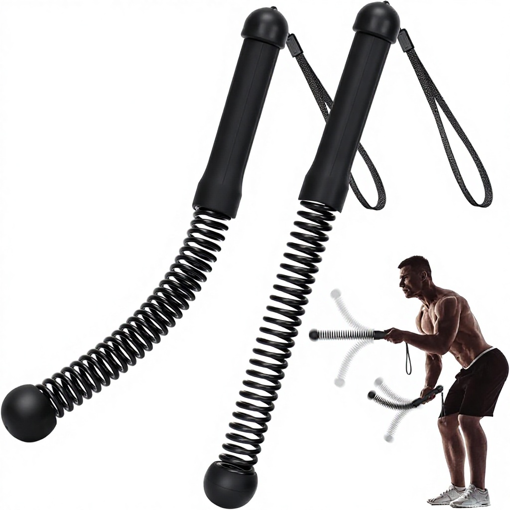 Home Gym Portable - Upgrade Gewogen Touwloze Battle Ropes 2