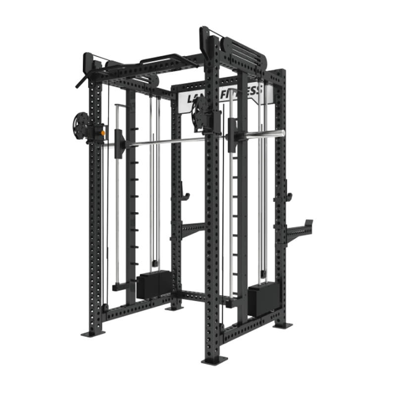 Home Gym Equipment Set - Commerciële stalen fitnessapparatuur met gewichtsplaten, multifunctionele