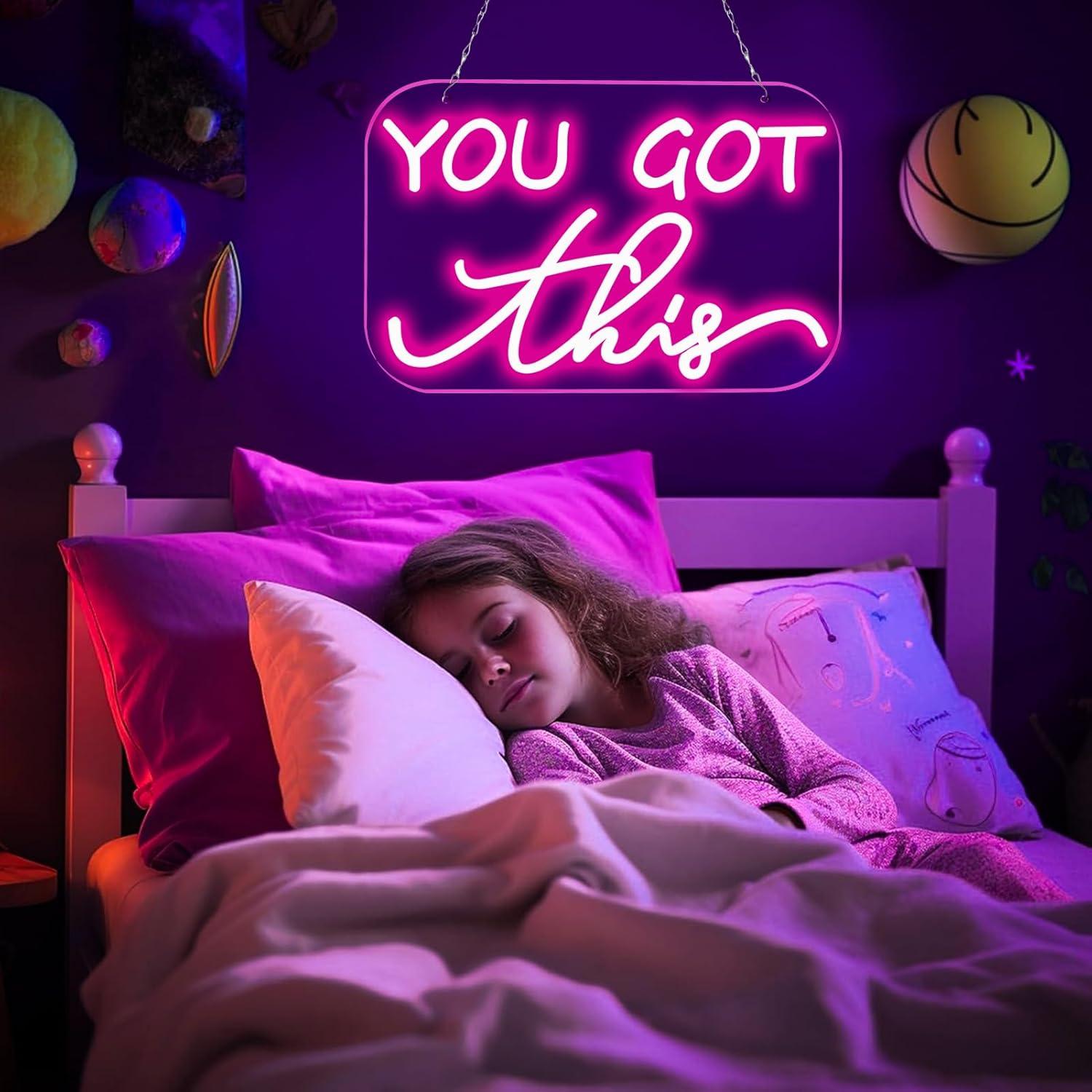 Je hebt dit neonbord: USB dimb - Home Gym Neon Sign recensie en prijs