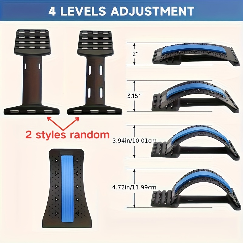 3-niveau rugstretcher houdingc - Home Gym Routine recensie en prijs