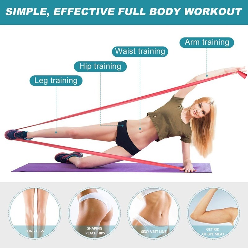 Natuurlijke Latex Resistance B - Home Gym Routine recensie en prijs