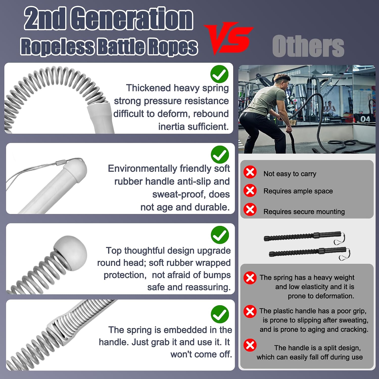 2e generatie Ropeless Battle R - Home Gym Portable recensie en prijs