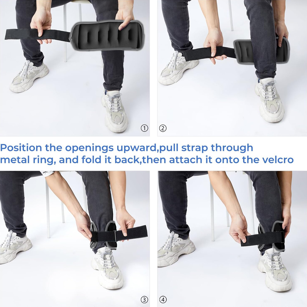 1 paar polsgewichten, enkelgew - Leg Home Gym Workout recensie en prijs