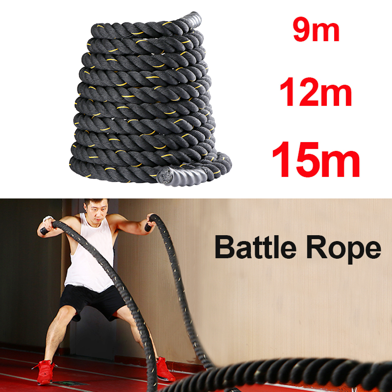 9M/12M/15M Fitness Battle Rope - Battle Rope Heavy recensie en prijs