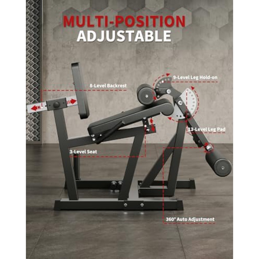 Homegym beenextensie- en curlm - Leg Home Gym Workout recensie en prijs