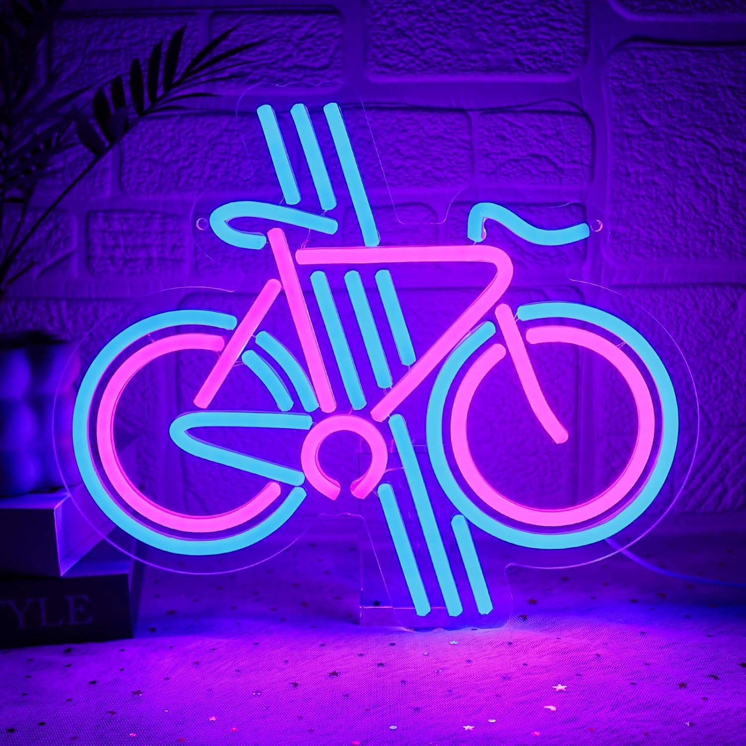 Fiets Neon Sign Dimbaar Fiets  - Home Gym Neon Sign recensie en prijs