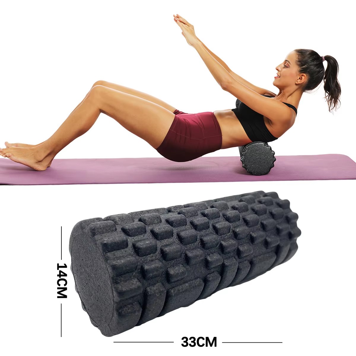 30/33 cm Fitness Foam Roller Y - Home Gym Routine recensie en prijs