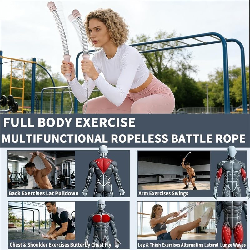 Dropship-Ropeless Battle Ropes - Battle Rope Heavy recensie en prijs