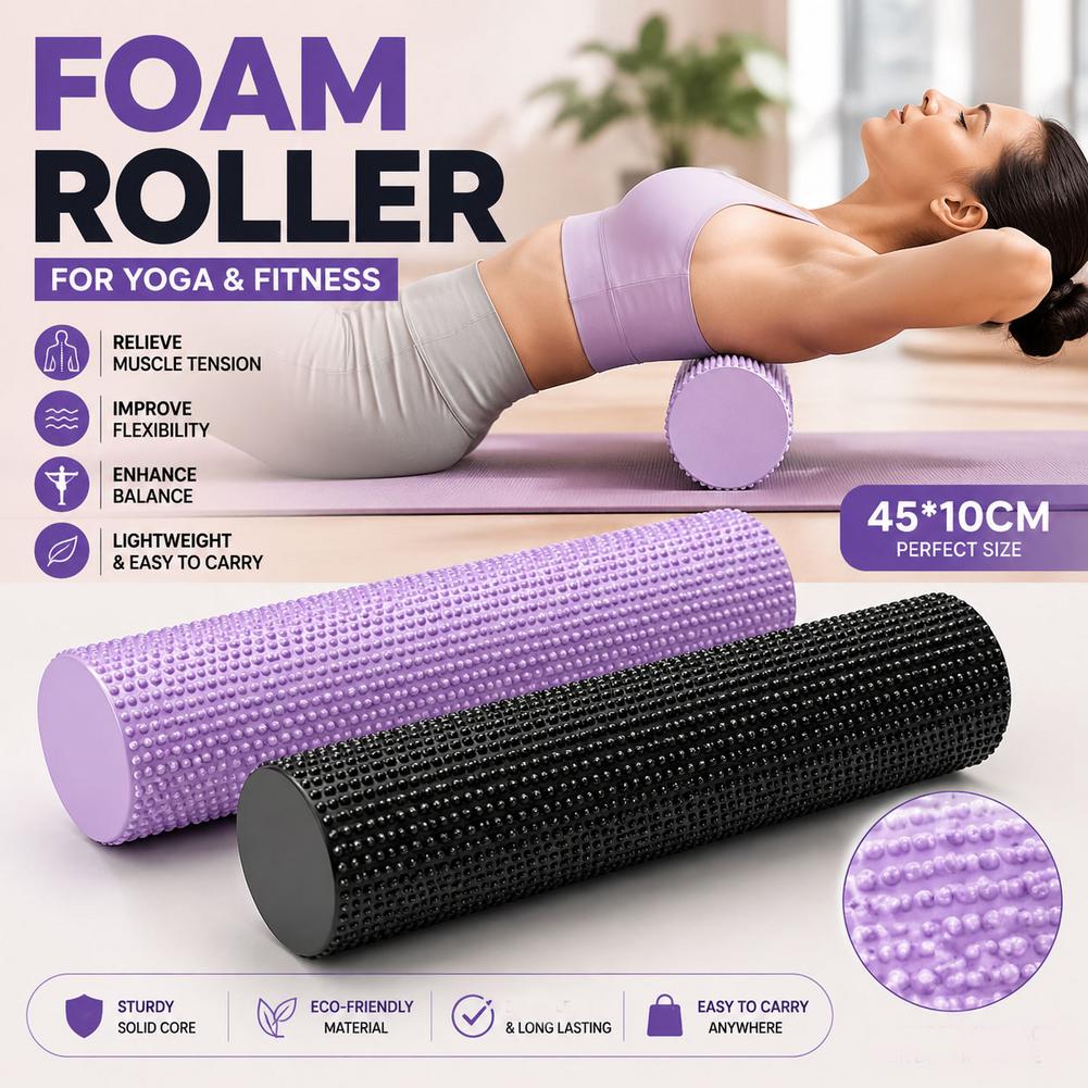 EVA Yoga Foam Roller met hoge  - Home Gym Yoga recensie en prijs