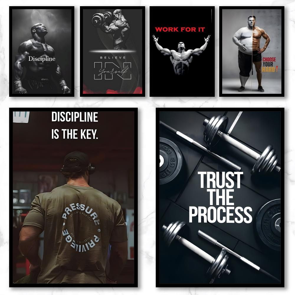 Art F-fitness motivatieposter  - Home Gym Yoga recensie en prijs